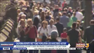California reports first ever yearly population decline