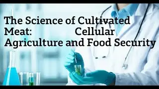The Science of Cultivated Meat: Cellular Agriculture and Food Security
