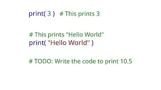 Adding Comments in Python