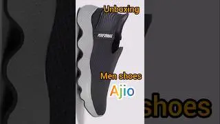 AJIO Men's Shoes Unboxing 🔥 | Performax Slip-On Review