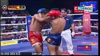 Khmer Boxing, Long Chen Vs  Thai, khmer thai boxing 2017, CNC Boxing, 22 July 2017