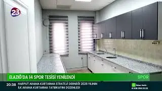 ELAZIĞ&rsquo;DA 14 SPOR TESİSİ YENİLENDİ