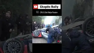 Big Rally CRASH!! 💥😮 Finale des Rallyes Lisieux 2025 #chopito #rally #crash #rallye #chopitorally