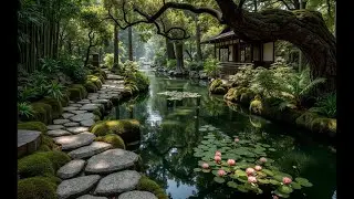 Расслабляющая флейта Сякухати для глубокого сна и снятия стресса 🌿