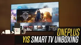 OnePlus Y1S Smart TV Unboxing & Smart Features - Connects with Earphones & Watch!