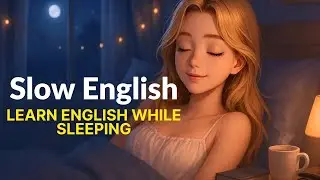 Learn English While Sleeping - Slow English Learning Practice | Nighttime English Lesson