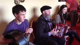 Jason and Laura Ganley with Paddy Joe from Co. Mayo
