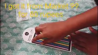Transparent sticky notes unboxing. #art #stickynote #transparent #trending #trendingvideo #viral 