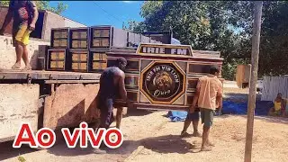 AO VIVO BASTIDORES MONTAGEM E TESTE DO LEÃO!! POVOADO SANTA MARIA - PHR