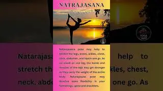 Natarajasana Yoga and its benefits #dancing #shiva #yoga #pose