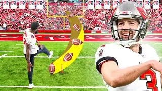 NFL Bucs Kicker Teaches Me How To Kick Field Goals!