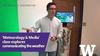 'Meteorology & Media' class talk about how to communicate the weather