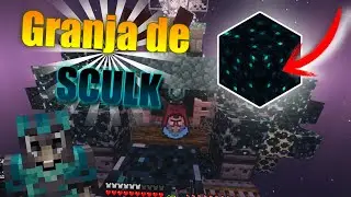 I built a SUPER SCULK FARM😎 in Minecraft!!! 1.21.8