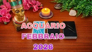 🪷ACQUARIO- FEBBRAIO 2026💥 OROSCOPO🌼PREVISIONI 💥EVENTI 