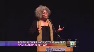 Civil rights activist Dr. Angela Davis honored at CSUB