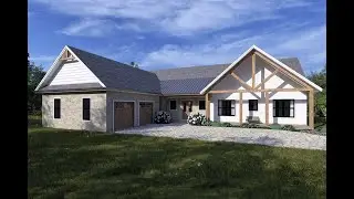 Exclusive + NEW Modern Farmhouse | Under 2,500 sq ft | Plan 7174-00034