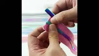 1/2/4/5Meters Meetee 5# Striped Nylon Zippers Tape for Sewing Bag