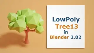 Low Poly Tree | 13 | Blender | Easy