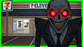 True 7 Eleven HORROR Story Animated ( English Horror Story )