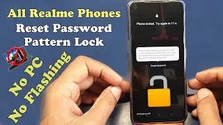 Realme 7 Pro Hard Reset Pattern Lock, Password No PC No Flashing