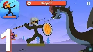 The Warrior - Top Stickman - Gameplay Walkthrough Part 1 (Android, iOS Gameplay)