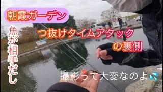 朝霞ガーデン。撮影って大変なのよ💦