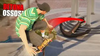 Quebrando todo o CORPO no SKATE 4