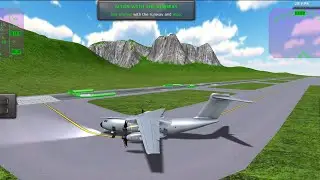 How To Take Off On A Flight In Turboprop Flight Simulator | Nose Wheel Failure?