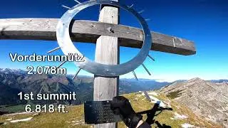 Dreifach unn&uuml;tze Tour. Vorderunn&uuml;tz, Hochunn&uuml;tz, Hinterunn&uuml;tz