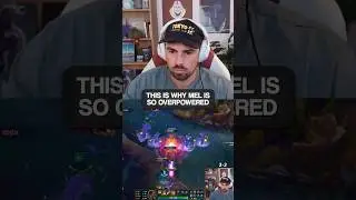 THIS IS WHY MEL IS SO OVERPOWERED  #leagueoflegends #midbeast #shorts