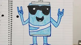 HOW TO DRAW SWAG SODA - Steal A Brainrot