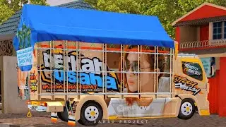 MOD BUSSID | Livery SENIOR Mod Truck Wahyu Abadi 2