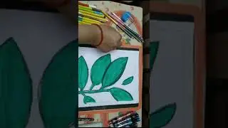 oil pastel 3D painting#youtubeshorts#colurful#craftshort#brush#art#imagination#fun