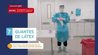 Instructivo: Cómo colocarse los EPP (elementos de protección personal)