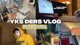 YKS Ders Çalışma Günlüğüm | Yeniden başladık,Denemeler | #yks26