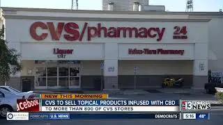 CVS to sell topical products infused with CBD
