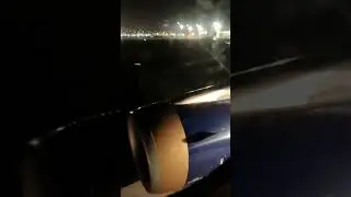 Bahrain To Multan By Gulf Air | Front Engine View | Business Class Window Seat View | Takeoff Roll