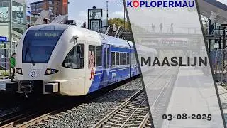 Treinen op de Noordelijke Maaslijn Cuijk, Mook Molenhoek en Nijmegen Heyendaal - 8 oktober 2024
