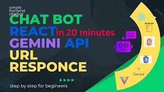 Build a simple Chatbot with React and Gemini APIs in 20 Minutes