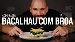 Como fazer Bacalhau com crosta de broa