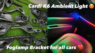 Premium AMBIENT light for All Cars 😍 || 1st in India Foglamp Bracket for Grand i10 ❤️ || Damping ✅
