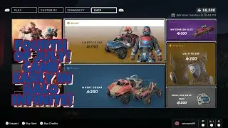 4TH OF JULY! IN HALO INFINITE! LIBERTY CLAD, WHEAT CEDAR, UA/TYPE GRF, WATERMELON SLICE [ 06-28-22 ]
