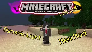 Minecraft pe dynamic lights / Minecraft pe dynamic light addon / Minecraft
