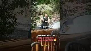 Trespassing Cop Gets Shutdown And Dismissed #police