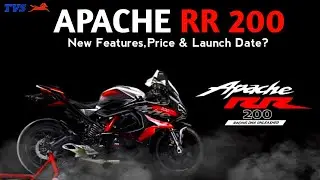 TVS Apache RR200 New Model With More Power & Features || Launch Date? || epicriderjayz