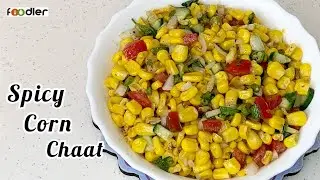 Sweet Corn Chaat Recipe/Corn Recipe