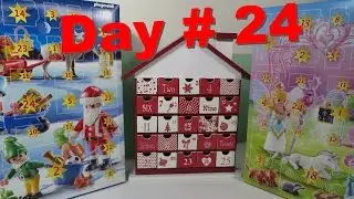 Day 24 Advent Calendar Palooza Playmobil Shopkins and More Opening Unboxing