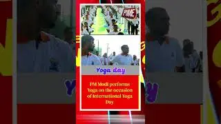 PM Modi Performs Yoga on Yoga Day 2025 | Global Message of Health & Harmony!