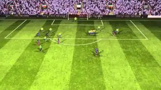 FIFA 15 coup franc sous le mur