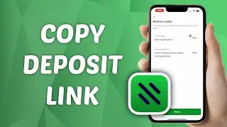 How to Copy Deposit Link on Busha